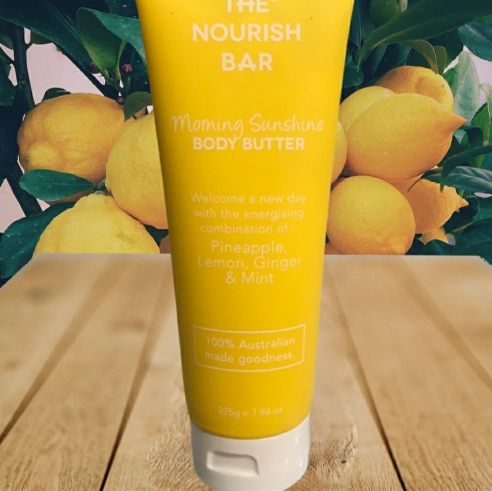The Nurish Bar Morning Sunshine Body Lotion